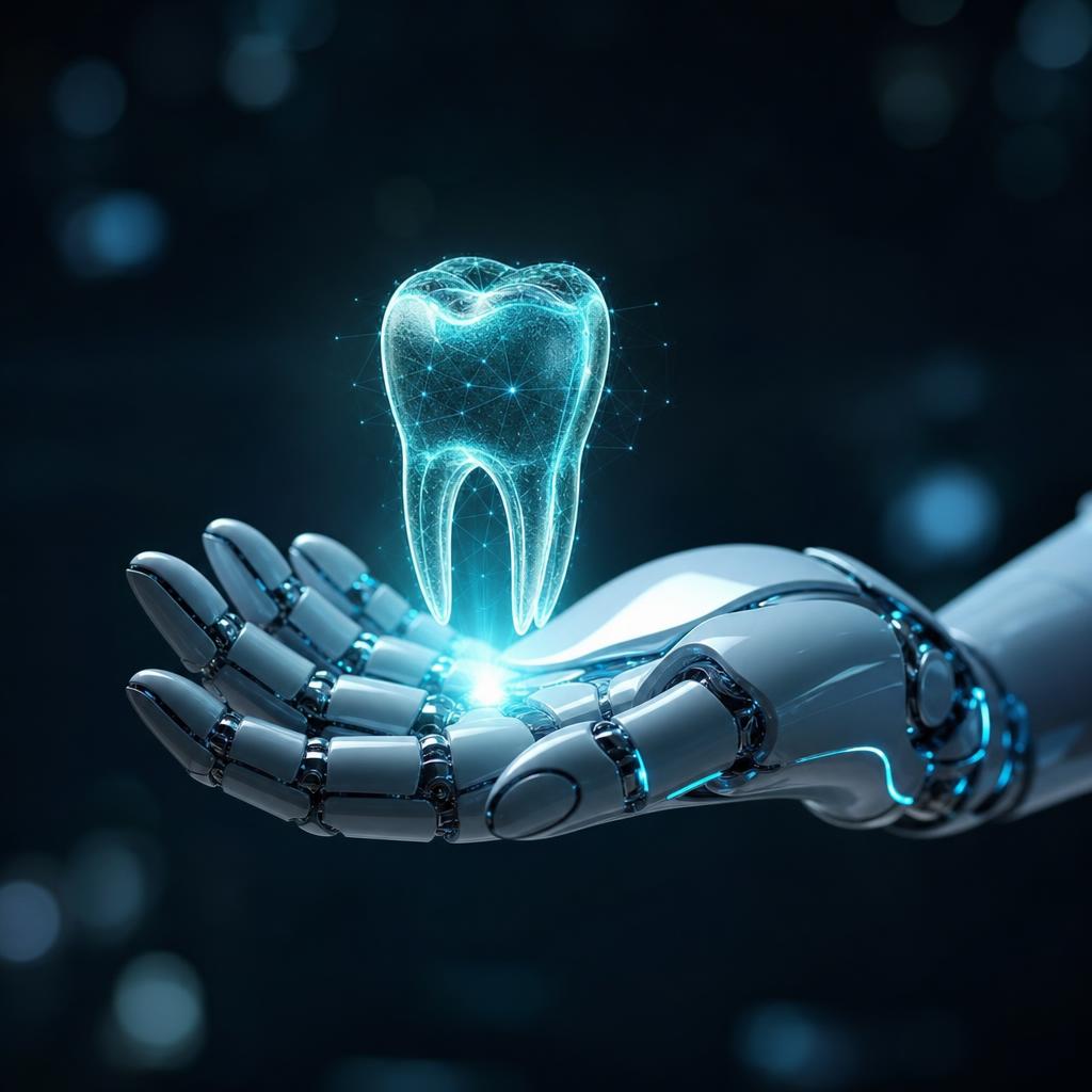 Holograma dental con IA